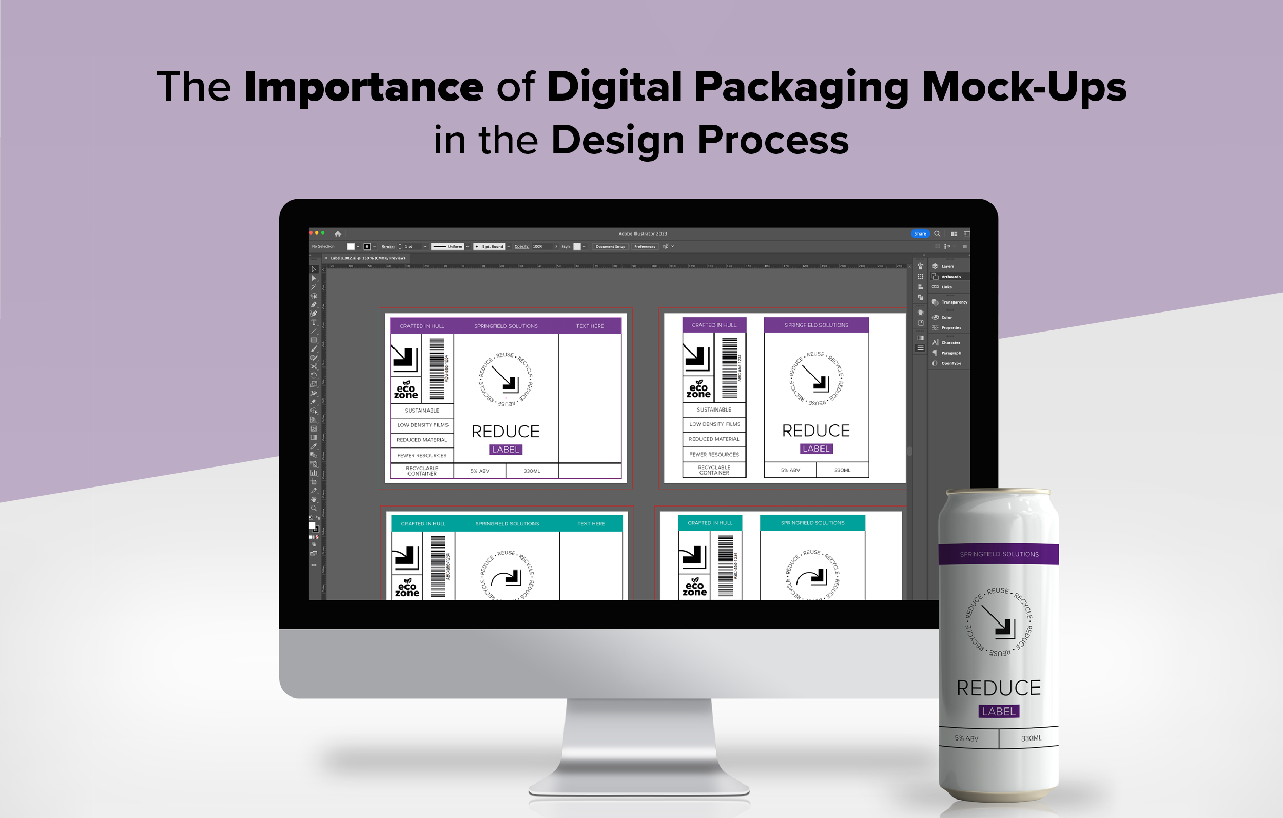 Digital Packaging Mock-Ups