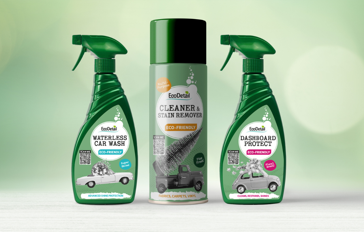 Digital Packaging Car Care Products