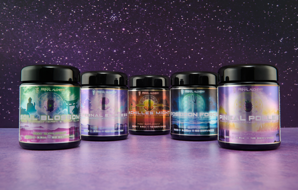 Luxurious Labels for Herbal Supplements